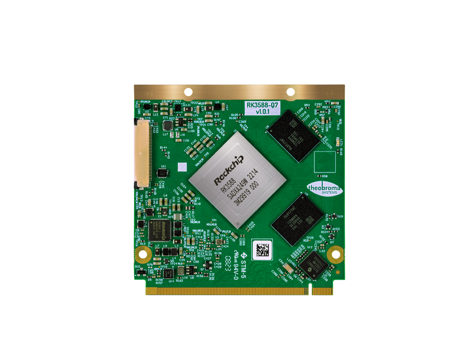 TIGER SOM-RK3588-Q7 is a cutting-edge Linux-based System-on-Module that delivers highest computational performance. It features Rockchip's ARM-based System-on-Chip (SoC) RK3588.